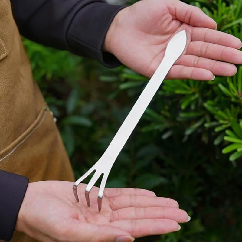 Gardening Tools Rake - مجرفة جذور من الفولاذ المقاوم للصدأ،
