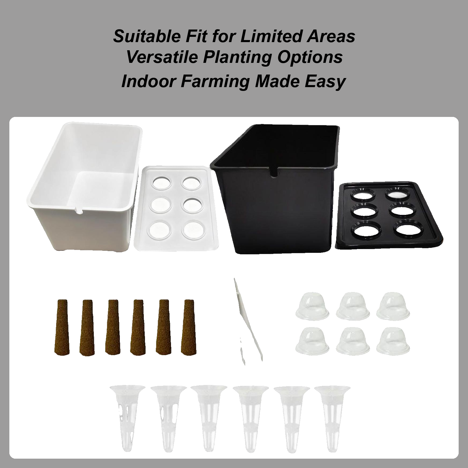 Hydroponic System - مجموعة الزراعة المائية المعدات الصديقة للمبتدئين
