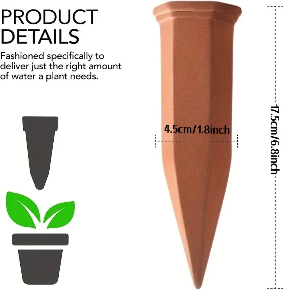 6 قطع من أوتاد الري الذاتي الط - مراجعة Automatic Plant Waterer وسعره