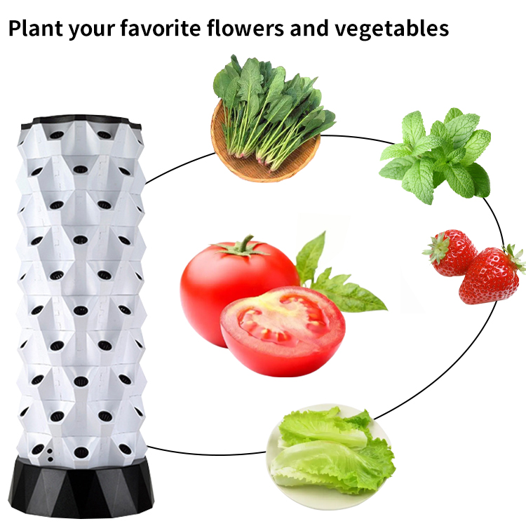 نظام زراعة مائية ذكي للحدائق ا - مراجعة Hydroponic System وسعره