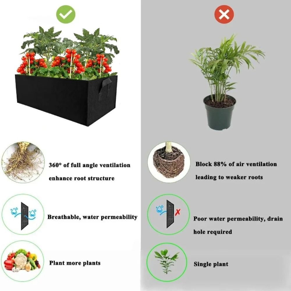 حقيبة زراعة من اللباد عالية ال - مراجعة Gardening Tools High Quality وسعره