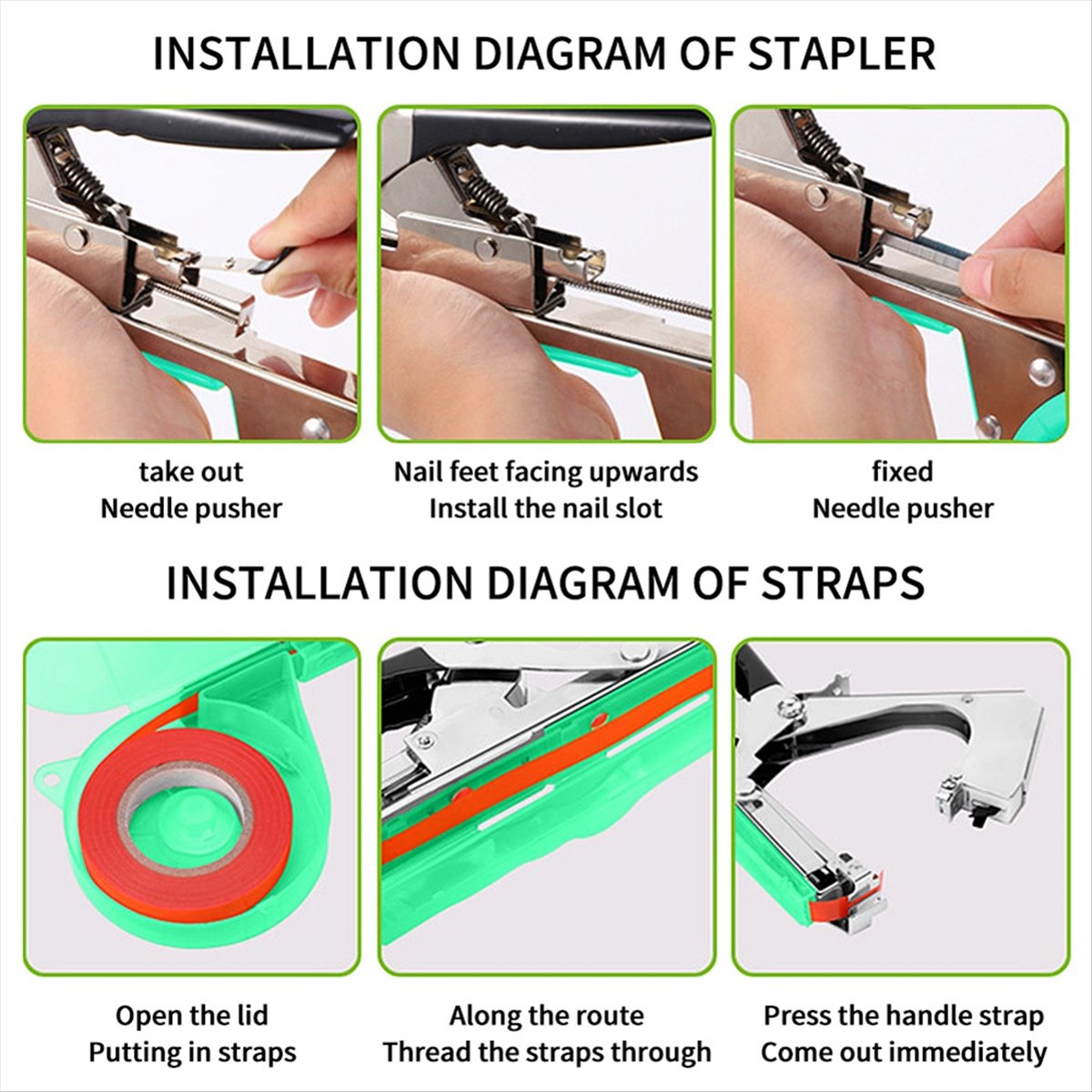 A24I مشابك ربط أغصان النباتات  - مراجعة Gardening Hand Tools B&Q وسعره