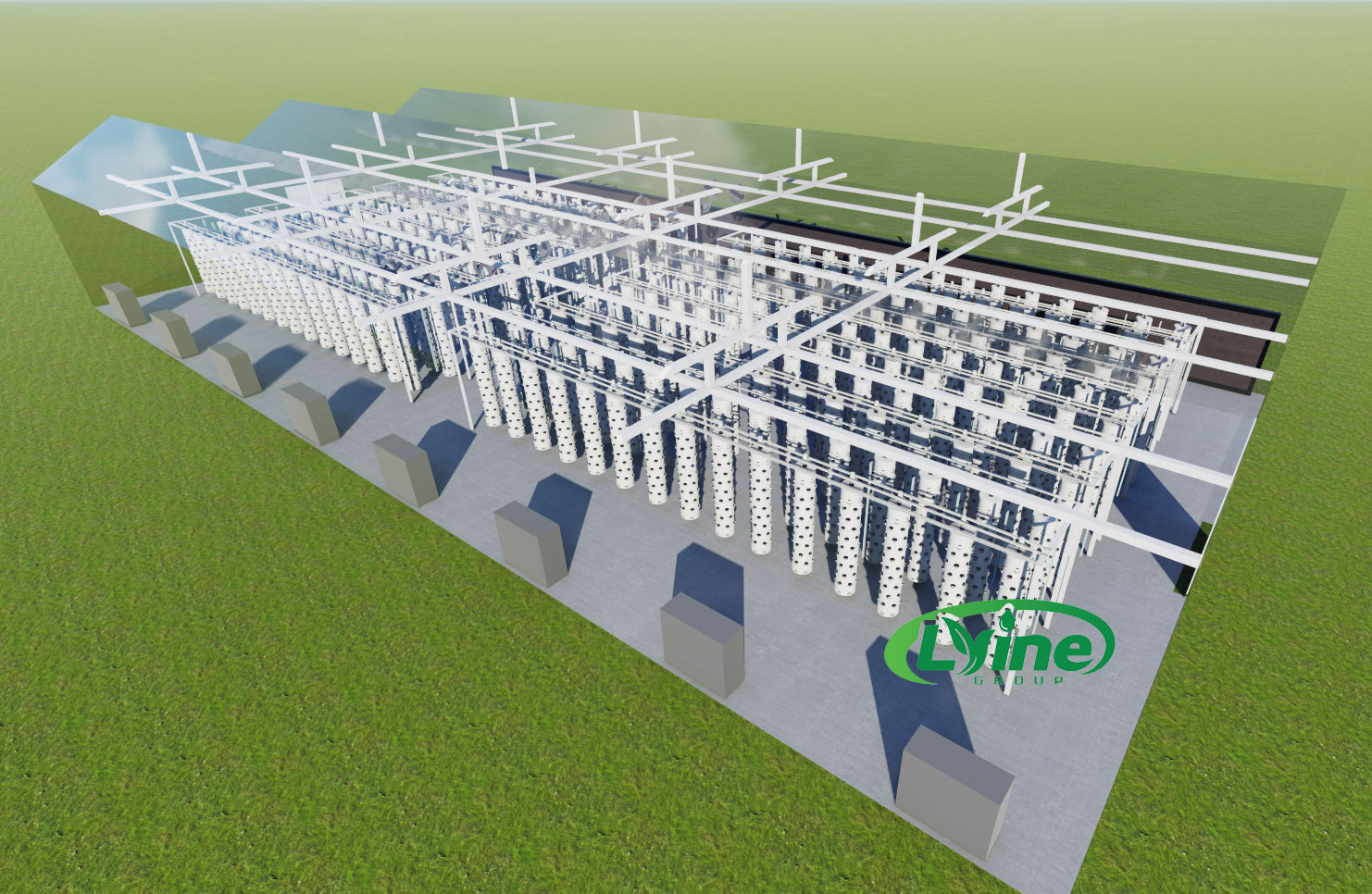 عمود معلق ذكي، برج دوار مائي،  - مراجعة Hydroponic System وسعره