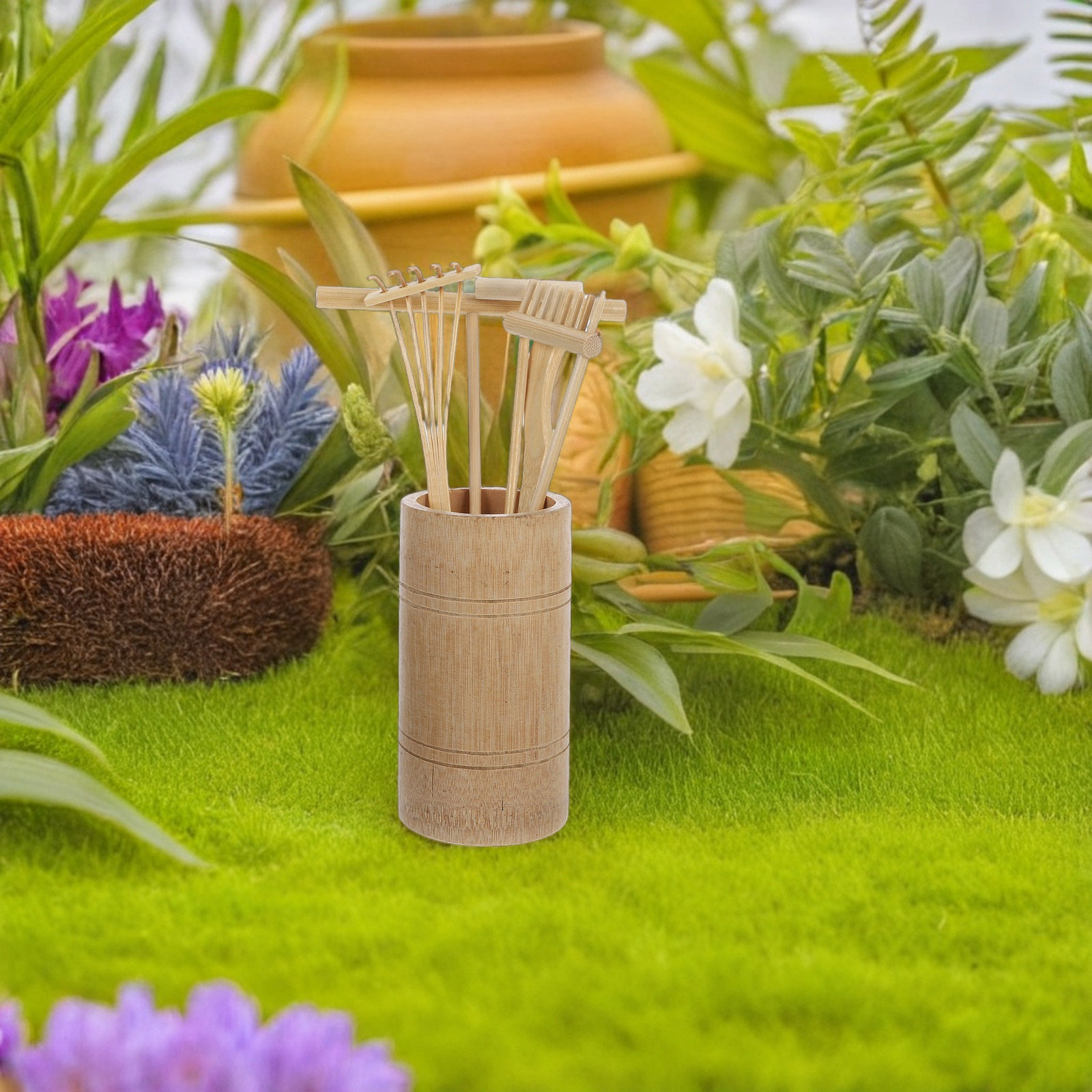 مجموعة أدوات حديقة صغيرة من ال - مراجعة Gardening Tools Rake وسعره