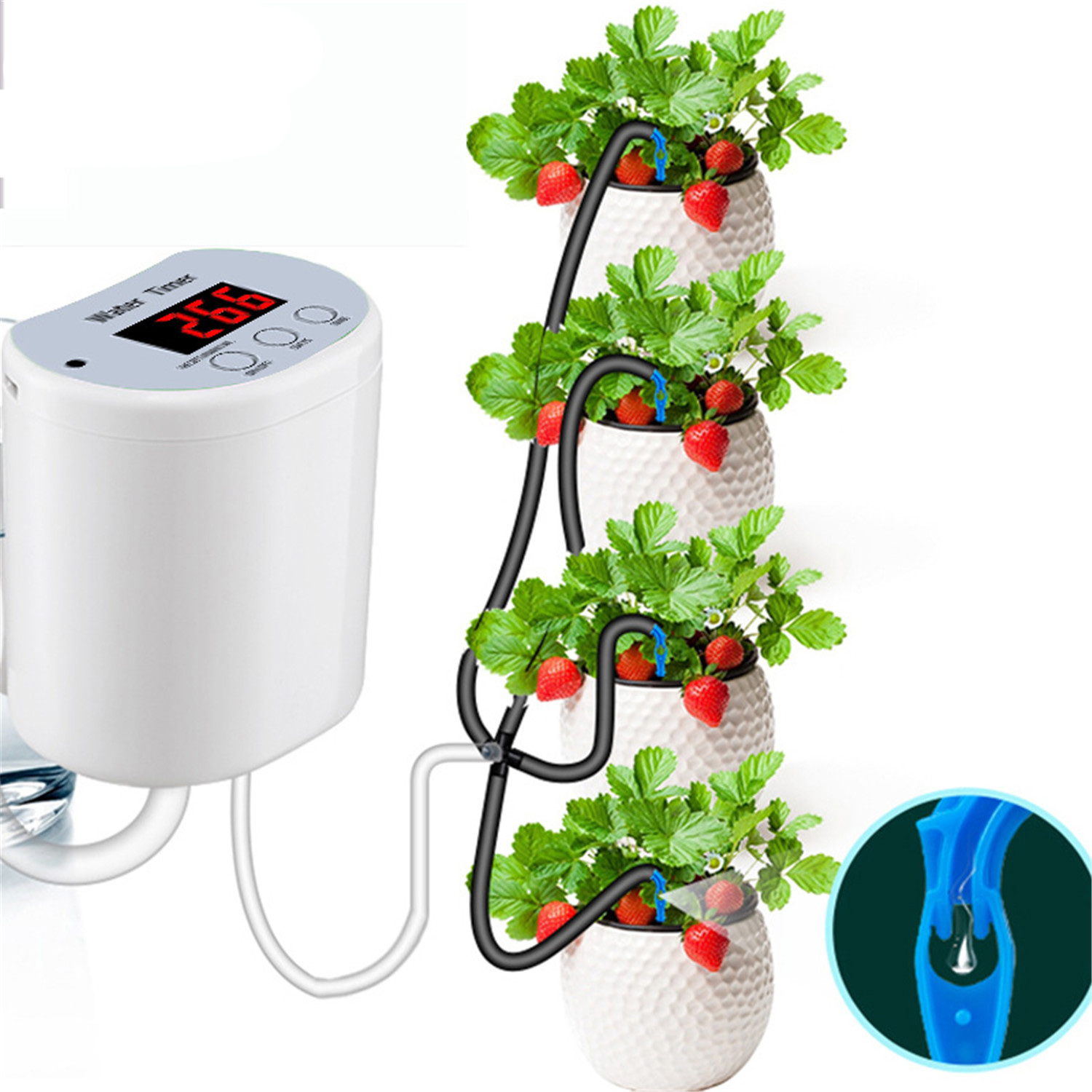 نظام الري التلقائي للنباتات بو - مراجعة Drip Irrigation Kit وسعره