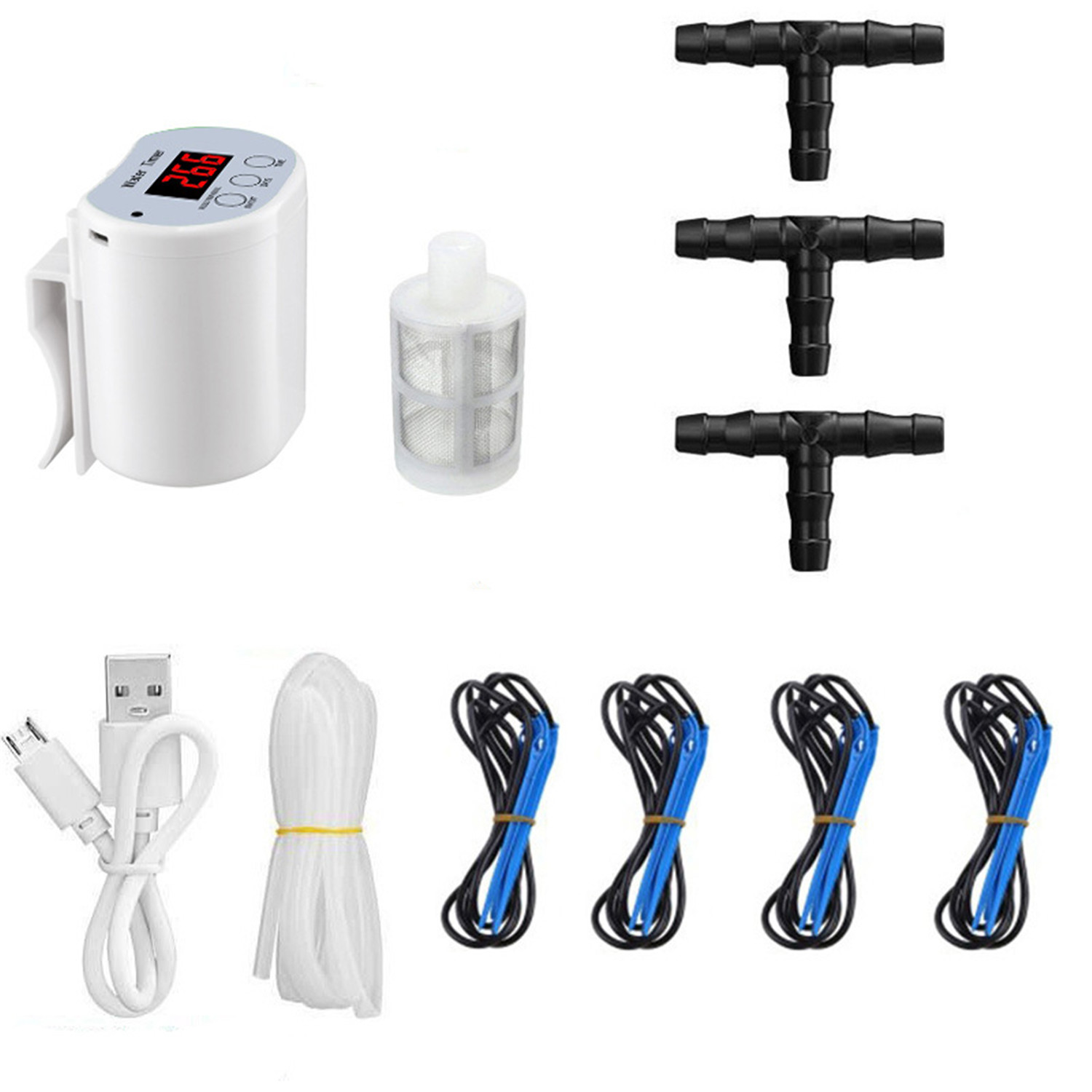 نظام الري التلقائي للنباتات بو - مراجعة Drip Irrigation Kit وسعره