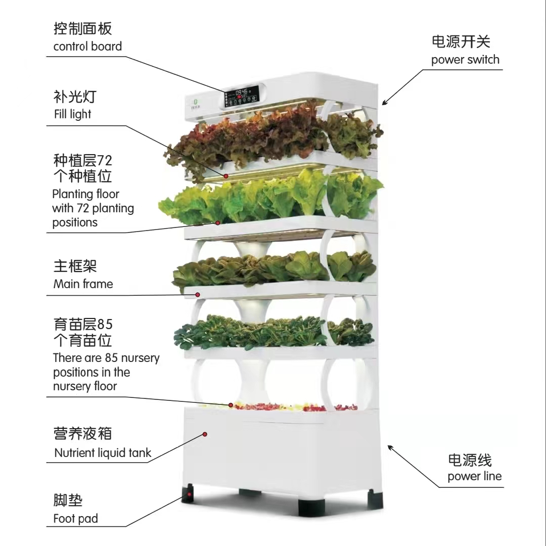 نظام زراعة مائية ذكي للاستخدام - مراجعة Hydroponic System وسعره