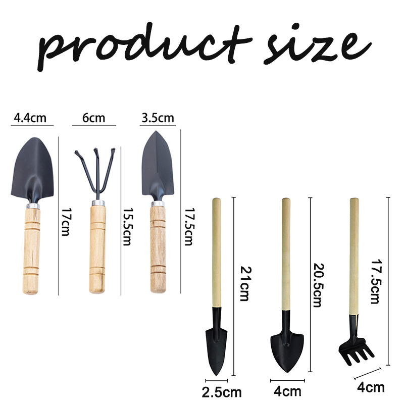 طقم أدوات حدائق صغيرة من 3 قطع - مراجعة Gardening Tools Rake وسعره