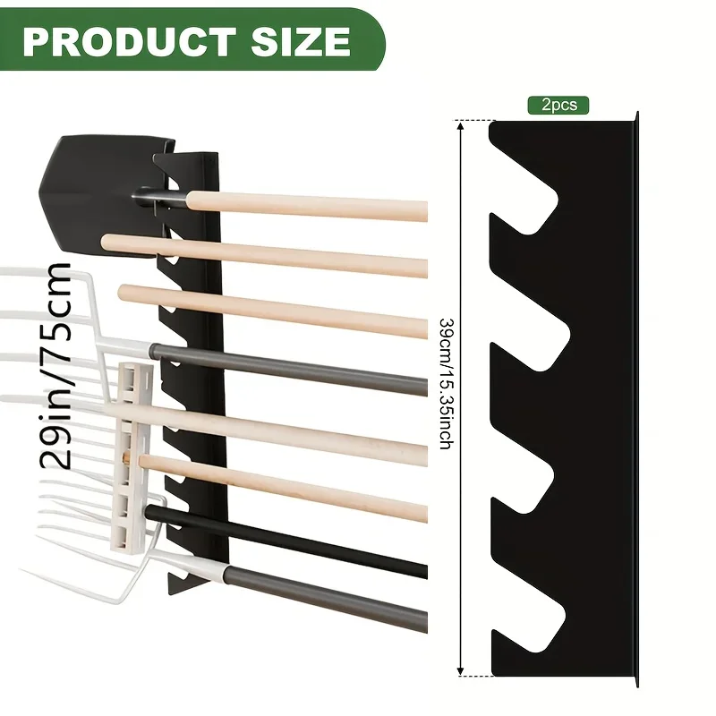 حامل أدوات حدائق معدني متين مع - مراجعة Gardening Tools Rake وسعره