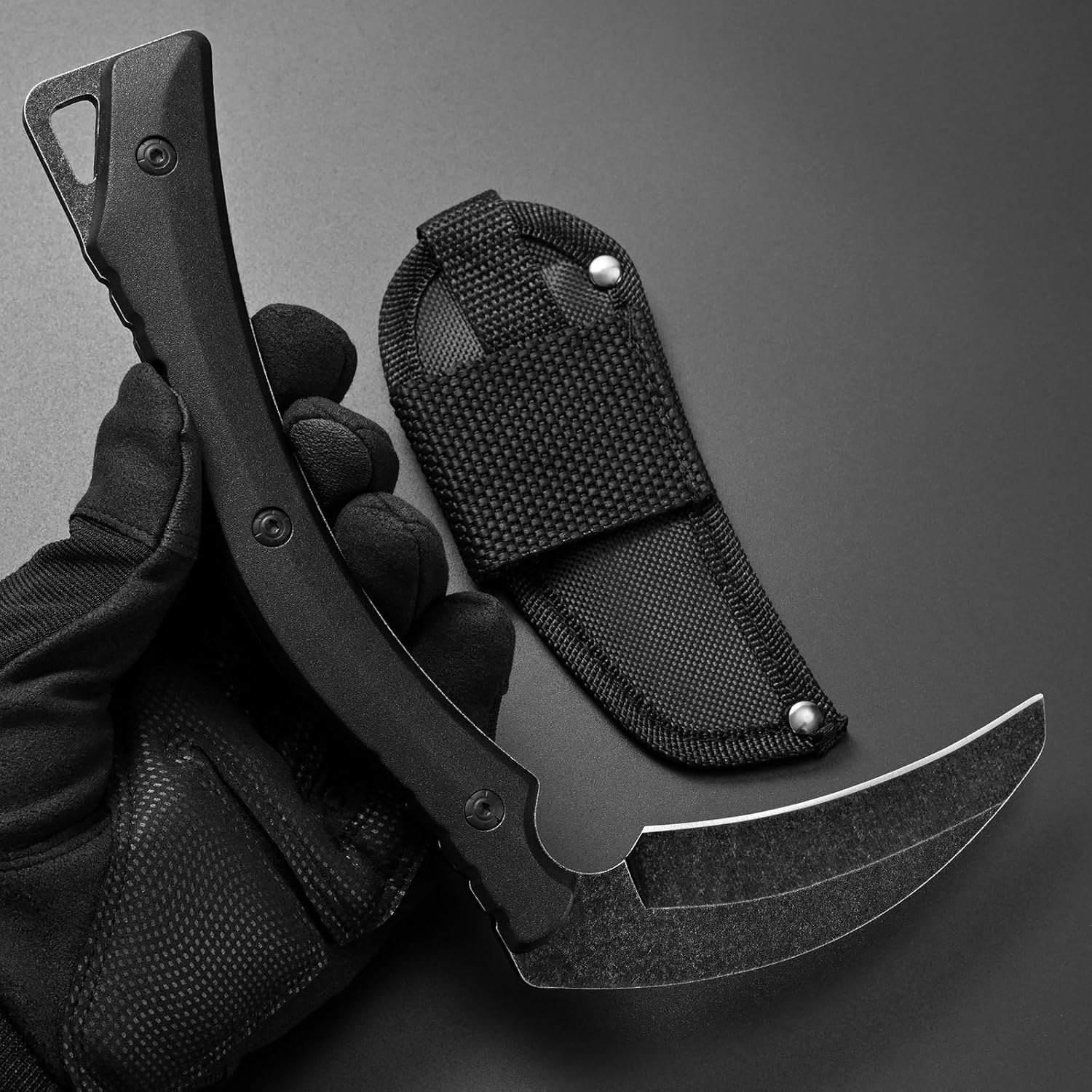 منجل تكتيكي متعدد الوظائف من ا - مراجعة Gardening Tools High Quality وسعره