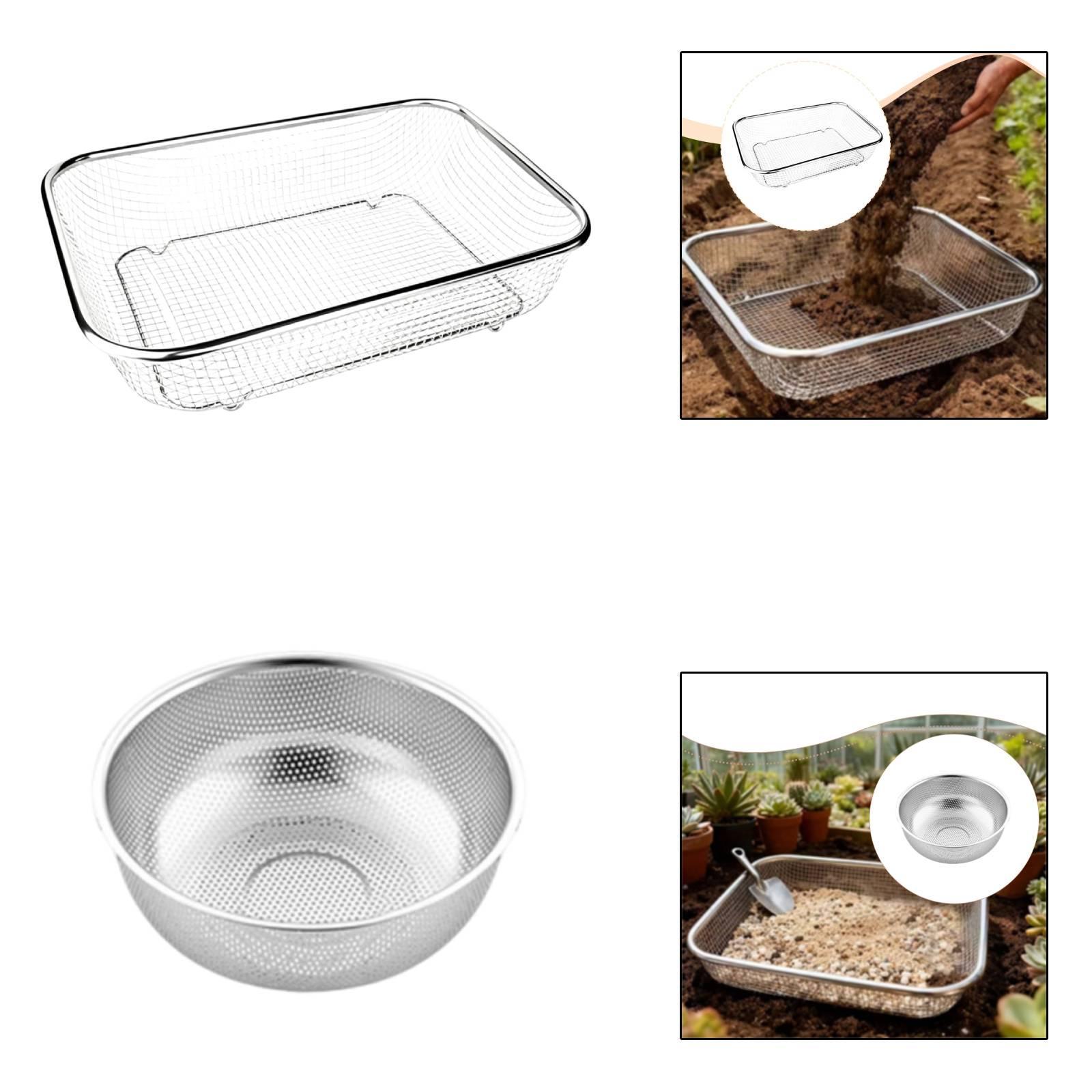 منخل حديقة عالي الأداء، سلة تص - مراجعة Gardening Tools Basket وسعره