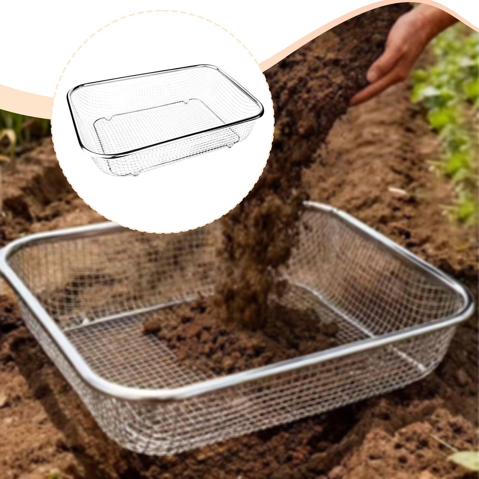 منخل حديقة عالي الأداء، سلة تص - مراجعة Gardening Tools Basket وسعره