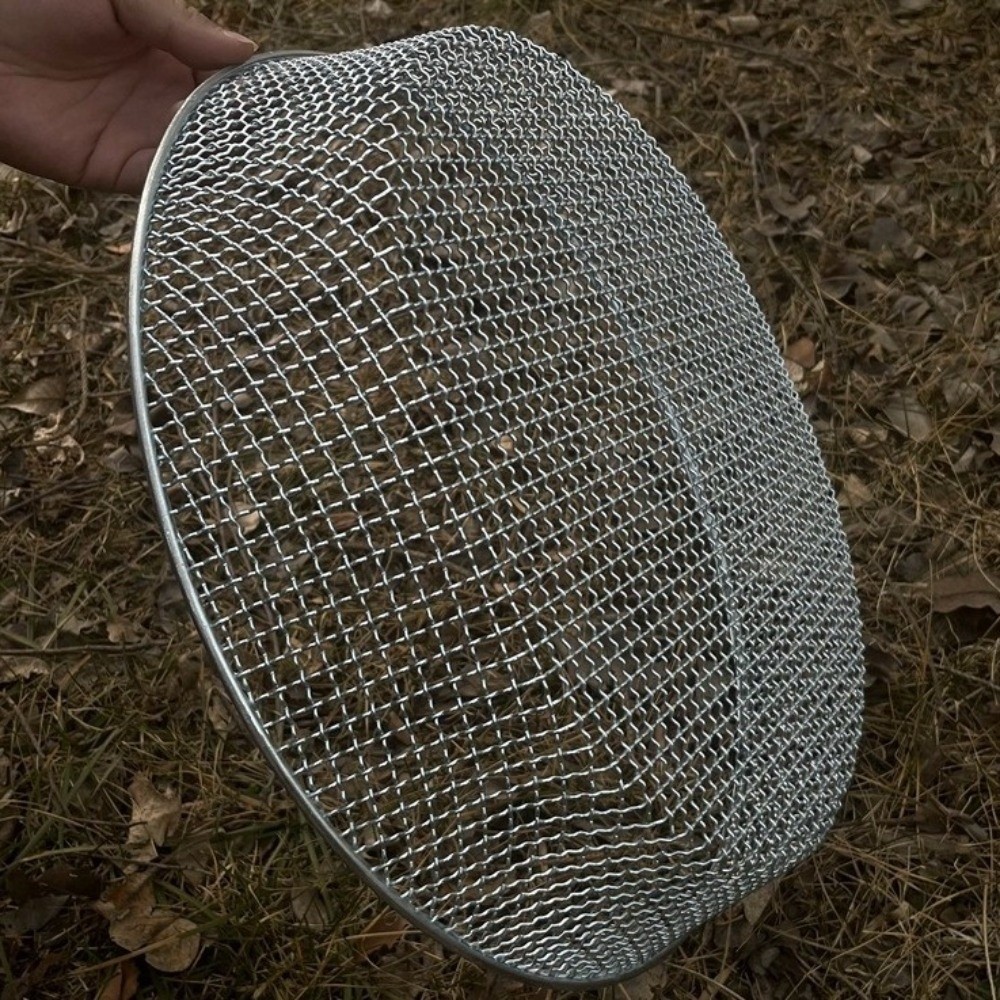 منخل تربة للحدائق بقطر 4/6/8 م - مراجعة Gardening Tools Basket وسعره