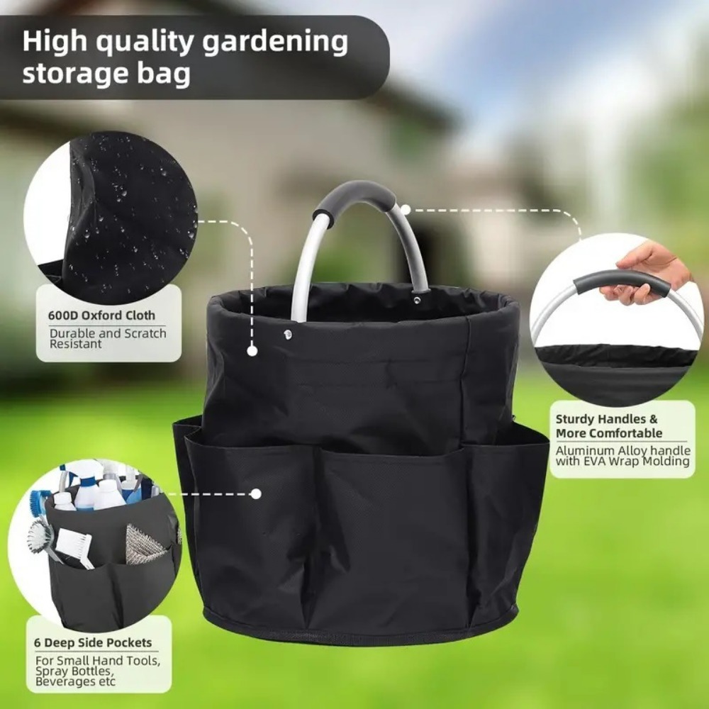 سلة محمولة قابلة للطي للاستخدا - مراجعة Gardening Tools Basket وسعره