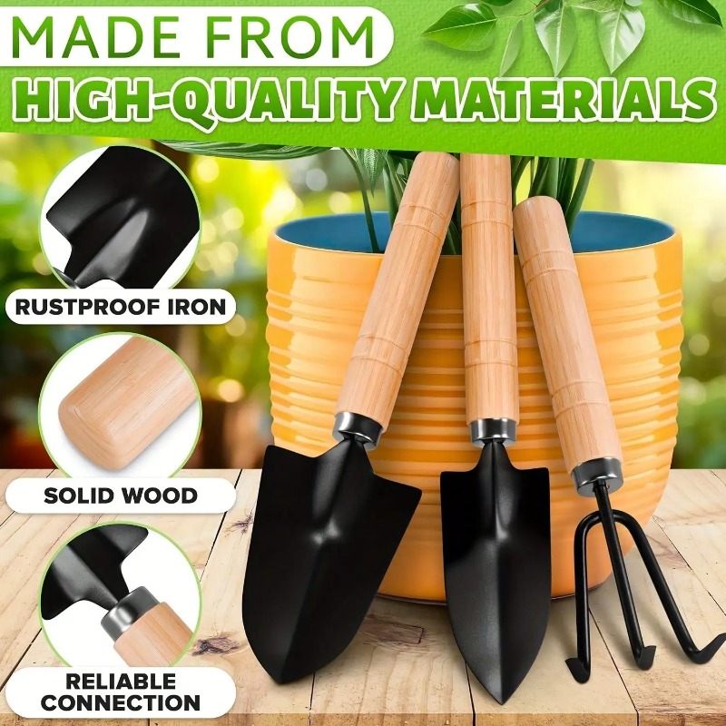 طقم أدوات حدائق صغيرة محمولة م - مراجعة Gardening Tools Rake وسعره