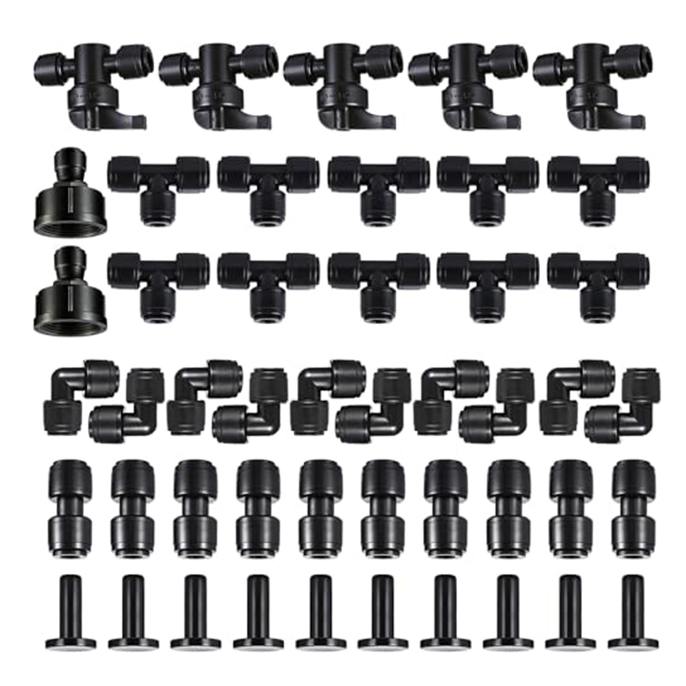 طقم ري بالتنقيط مكون من 47 قطع - مراجعة Drip Irrigation Kit وسعره
