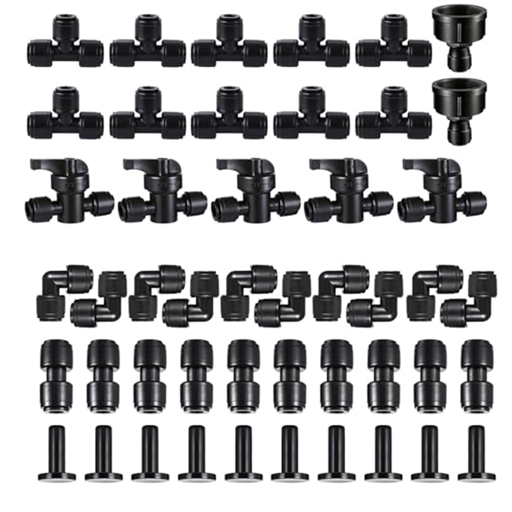 طقم توصيل سريع للري بالتنقيط 4 - مراجعة Drip Irrigation Kit وسعره